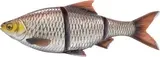 Savage Gear 4D Line Thru Roach Softbait 32cm 420g Slow Sinking Silver Bream Ghost