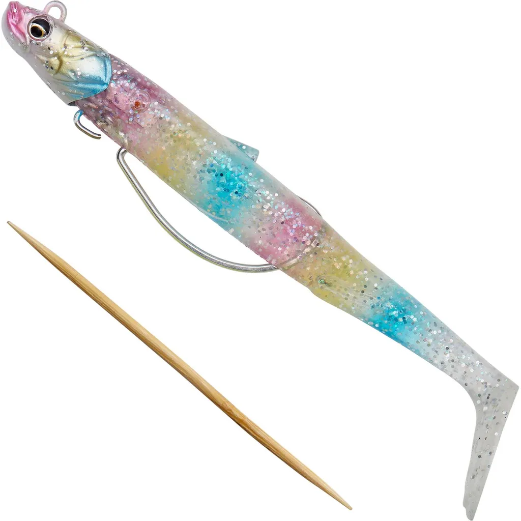 Savage Gear Sandeel V2 Gummifische 13cm 33g Cotton Candy