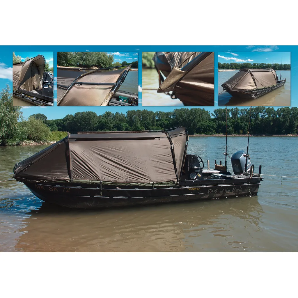 Black Cat Special Boat Cave II Bootszelt 335cm 220cm 105cm