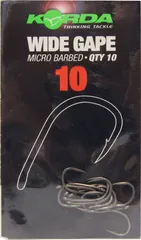Korda Wide Gape Hooks #10