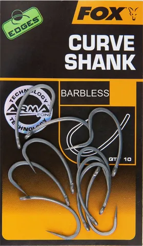 Fox Edges Armapoint Curve Shank Hooks #8B