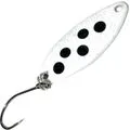 Troutwerk Spoon 2.5g 3.3cm Weiß Schwarze Punkte