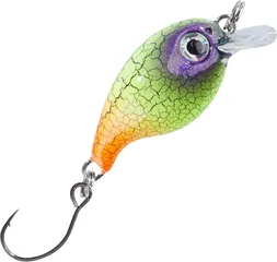Balzer Trout Attack Crank Wobbler Thunder 3cm 2g Lila-Gelb-Orange