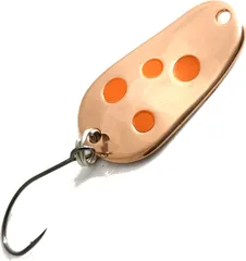 Troutwerk Spoon 2.8cm 3g Copper-Coloured/Orange Dots