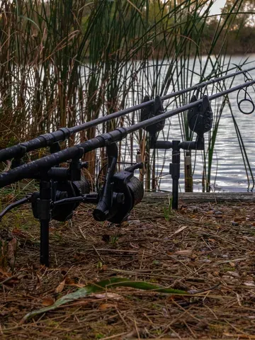 Fox Black Label QR Buzz Bar 2 Rod Adjustable 14.5–16cm Aluminium