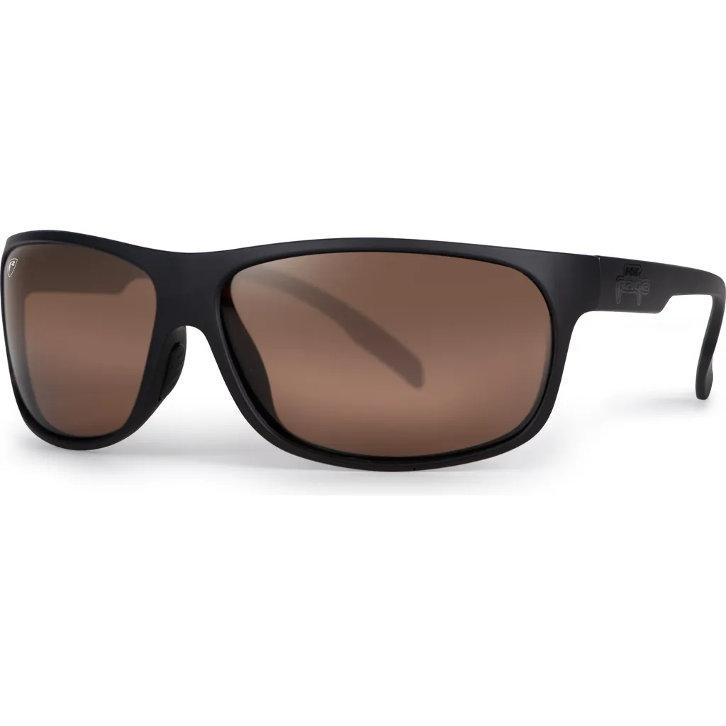 Fox Rage Matt Black Wrap Brown Lens Eyewear Polarisationsbrille Brown Wrap Matt Black