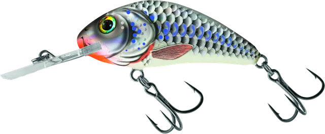 Salmo Rattlin' Hornet Floating 6.5cm 20g Silver Holographic Shad