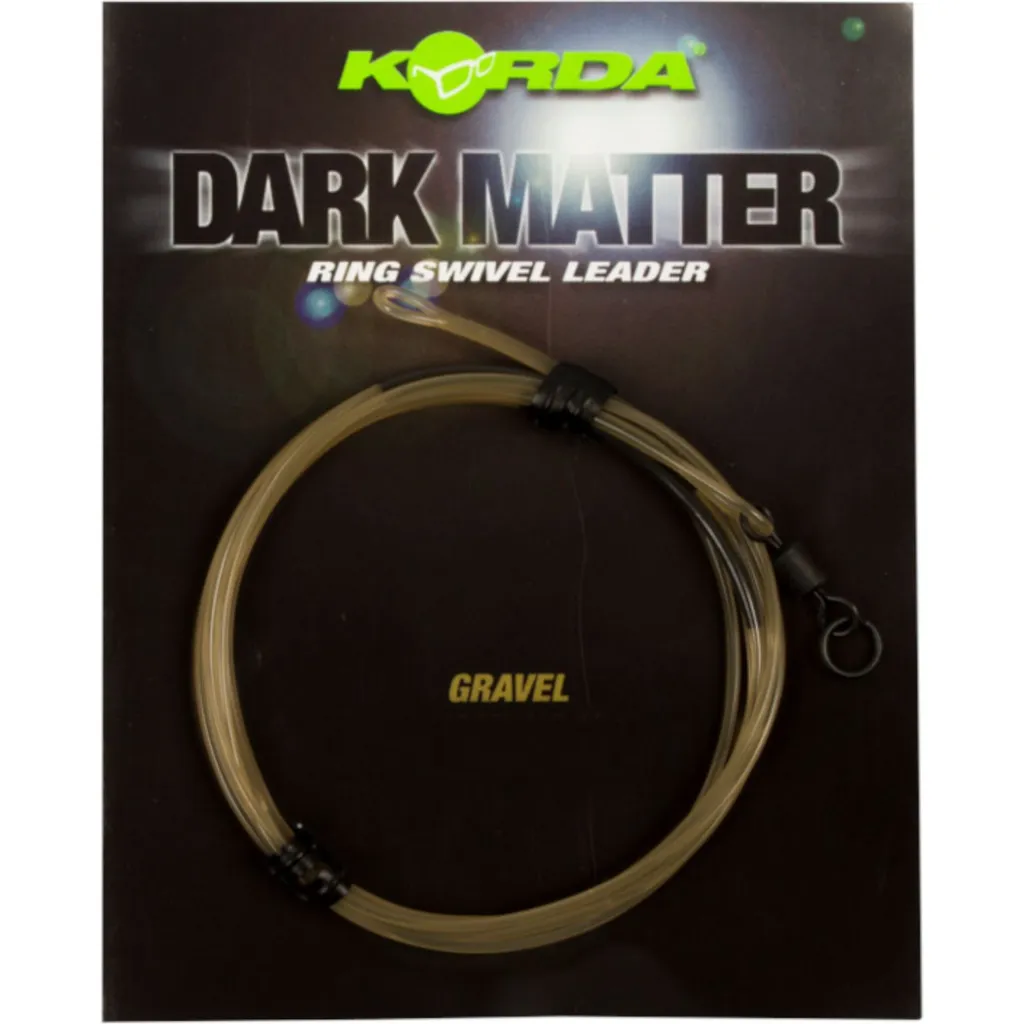 Korda Dark Matter Leader #8 100cm 13.6kg Kies-Khaki
