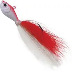 Spro Bucktail Jig 42.52g Red White