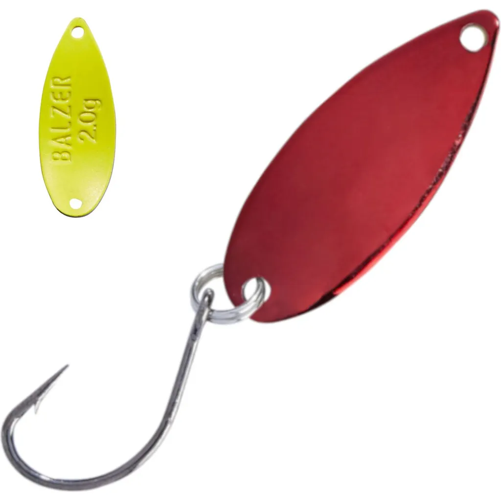 Balzer Metallica Catcher Blinker 2.5cm 2g Rot-Gelb