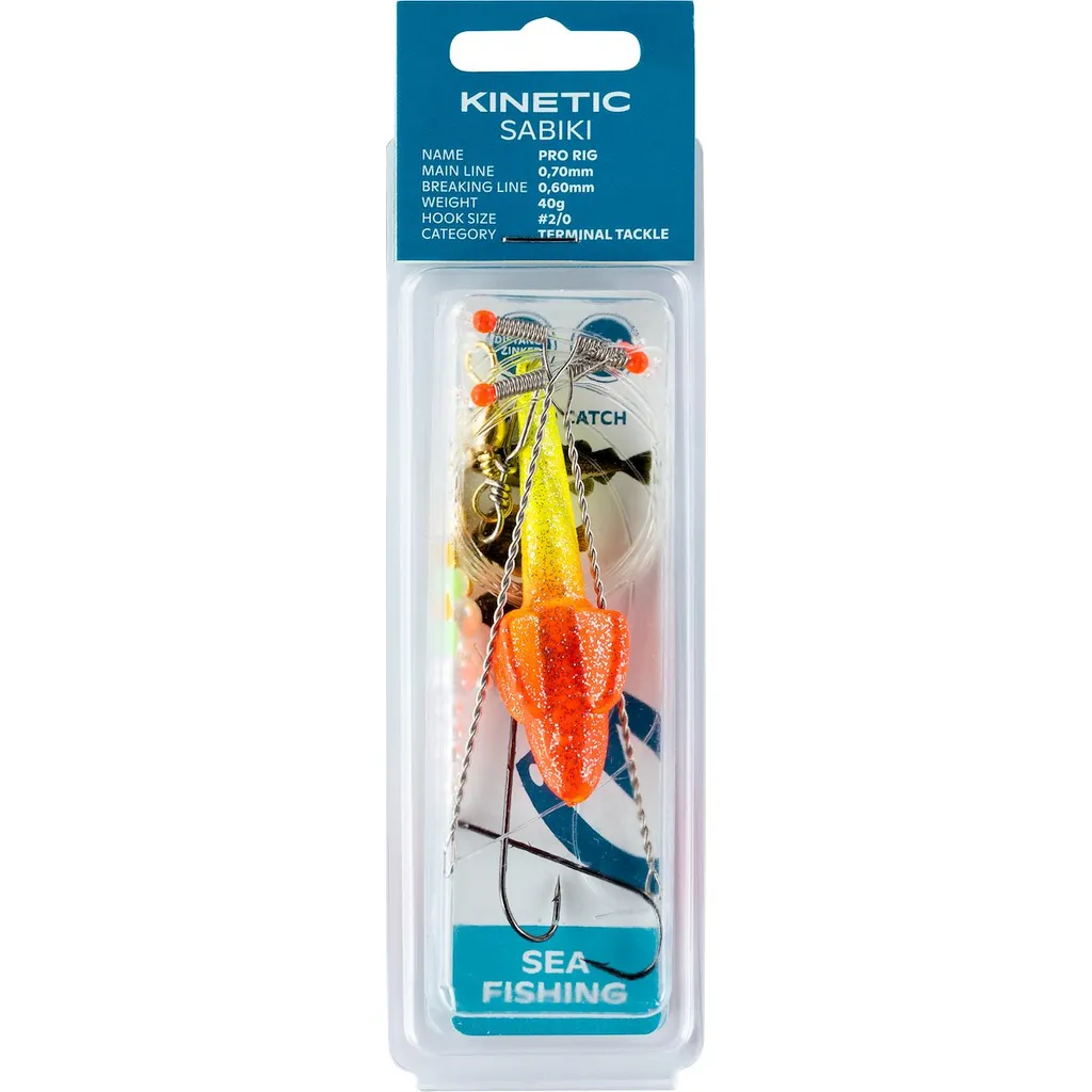 Kinetic Sabiki Pro Fertigvorfach 60g #2/0
