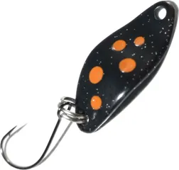Troutwerk Spoon 2.3cm 1.5g Black/Orange Dots