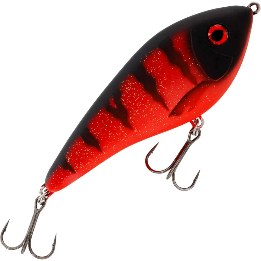 Westin Swim Glidebait Silent Jerkbait 12cm 62g Fire Sinking