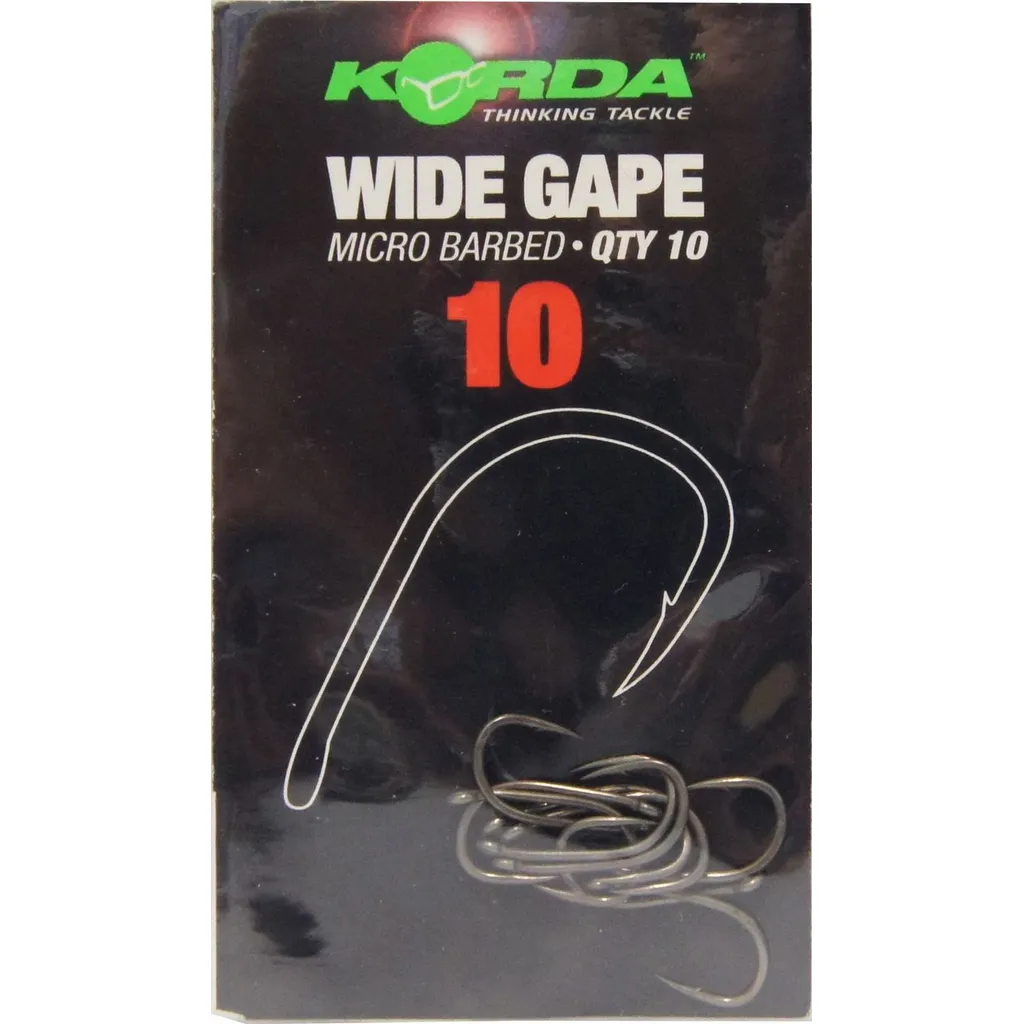 Korda Wide Gape Haken #10