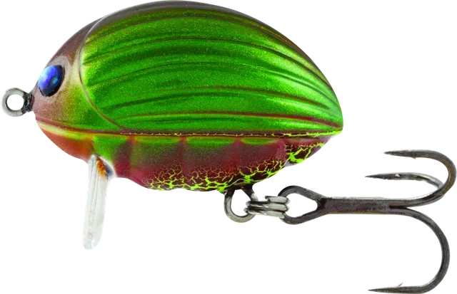 Salmo Lil'Bug Topwater 2cm 2.8g Floating Green Bug