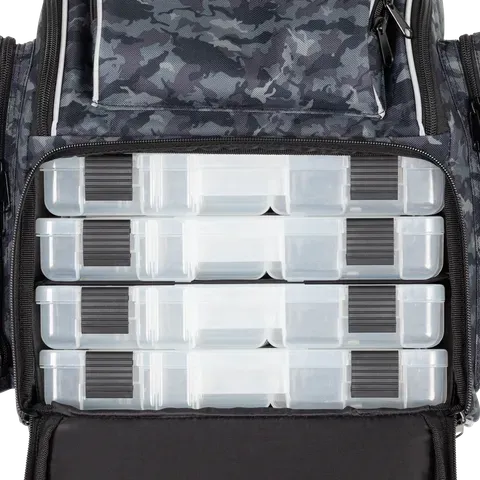 Berkley URBN Back Pack Rucksack 40x20x39cm With Tackle Boxes 100% Polyester Splash Proof