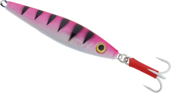 Kinetic Torskepilken Skirted Jigs 100g 10.5cm Pink Tiger