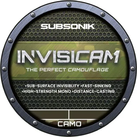 Sonik Subsonik Invisicam Mono 1200m 0.28mm 5.44kg Green-Brown-Black