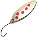 Troutwerk Spoon 2.5g 3.3cm Silberfarben Pinke Punkte