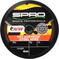 Spro 7x7 Supreme AFW Steel Wire Leader 4m 30kg 0.58mm