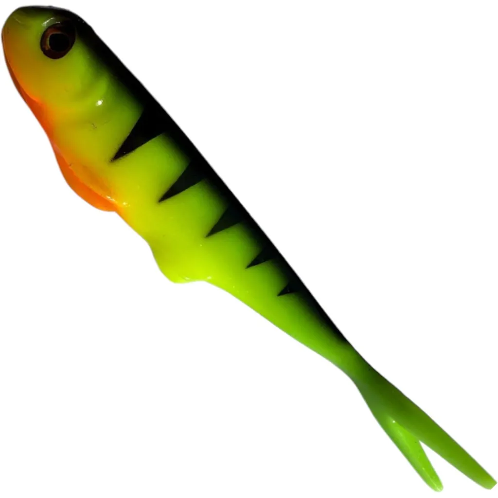 KSM River Fighters FatKamp Gummiköder 20cm Firetiger