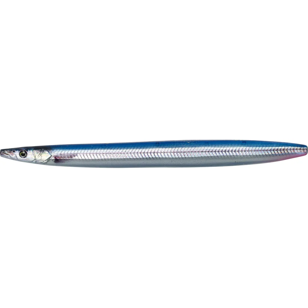 Savage Gear 3D Line Thru Sandeel Meerforellenköder 8.5cm 11g Blue Silver UV
