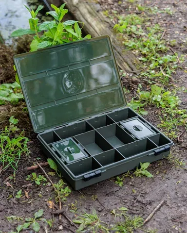 Fox Eos Large Tackle Loaded 6 Compartments Customizable Plastic Portable