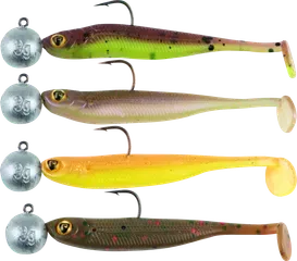 Fox Rage Micro Tiddler Fast Mixed UV Colour Pack 3g 4pc 5cm