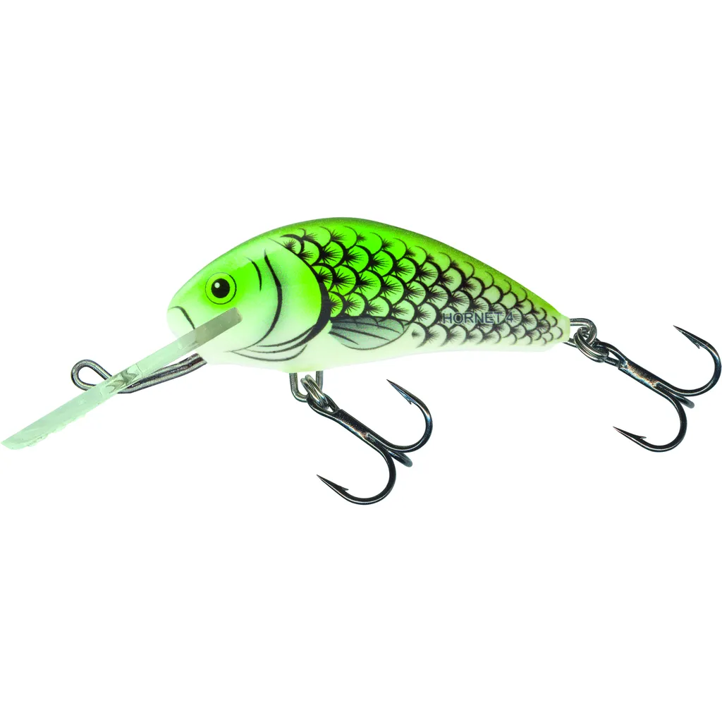 Salmo Hornet Floating Crankbait 4cm Olive Hot Spot