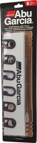 Abu Garcia Horizontal 6 Rod Rack 6 Compartments Aluminium