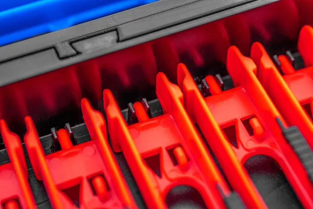 Preston Interlok Slider Winders 13cm Rot