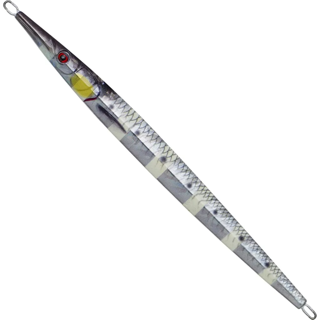 Savage Gear 3D Needle Jig 23cm 150g Glow Zebra PHP