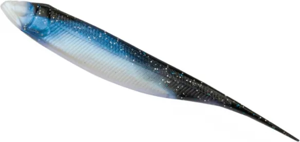 Fox Rage Warrior Tiddler Slow Softbait 12cm Blue Ice