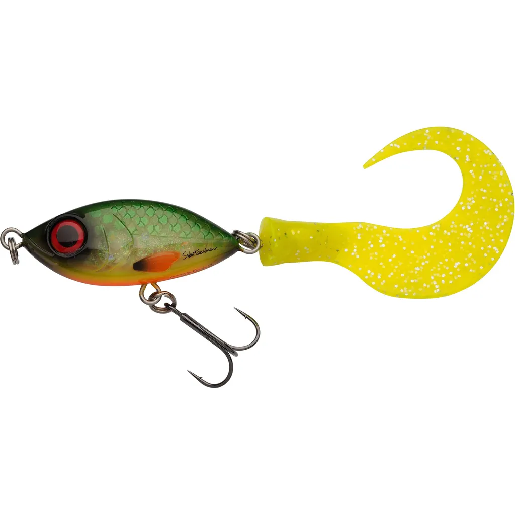 Abu Garcia Svartzonker McMio Hybridköder 14cm 21g Fire Carp Flash