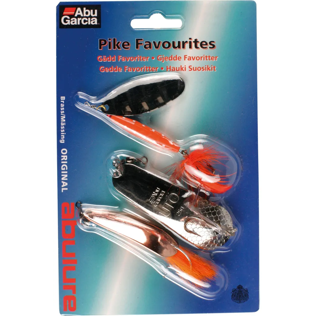 Abu Garcia Favourites Ködersets Pike Favourites In 3-pack 3pc Assorted