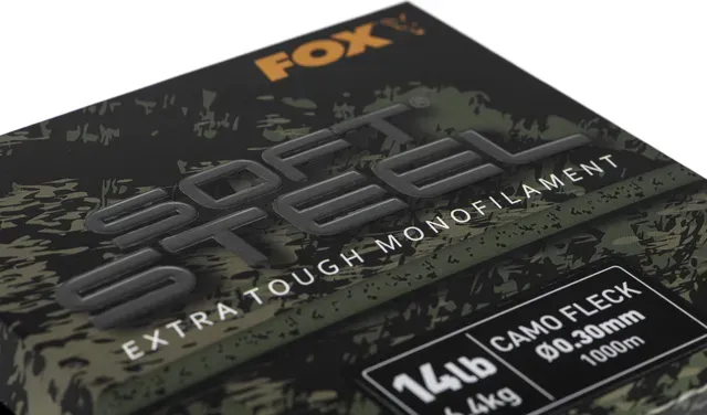 Fox Soft Steel Fleck Camo Mono 0.3mm 6.4kg 1000m