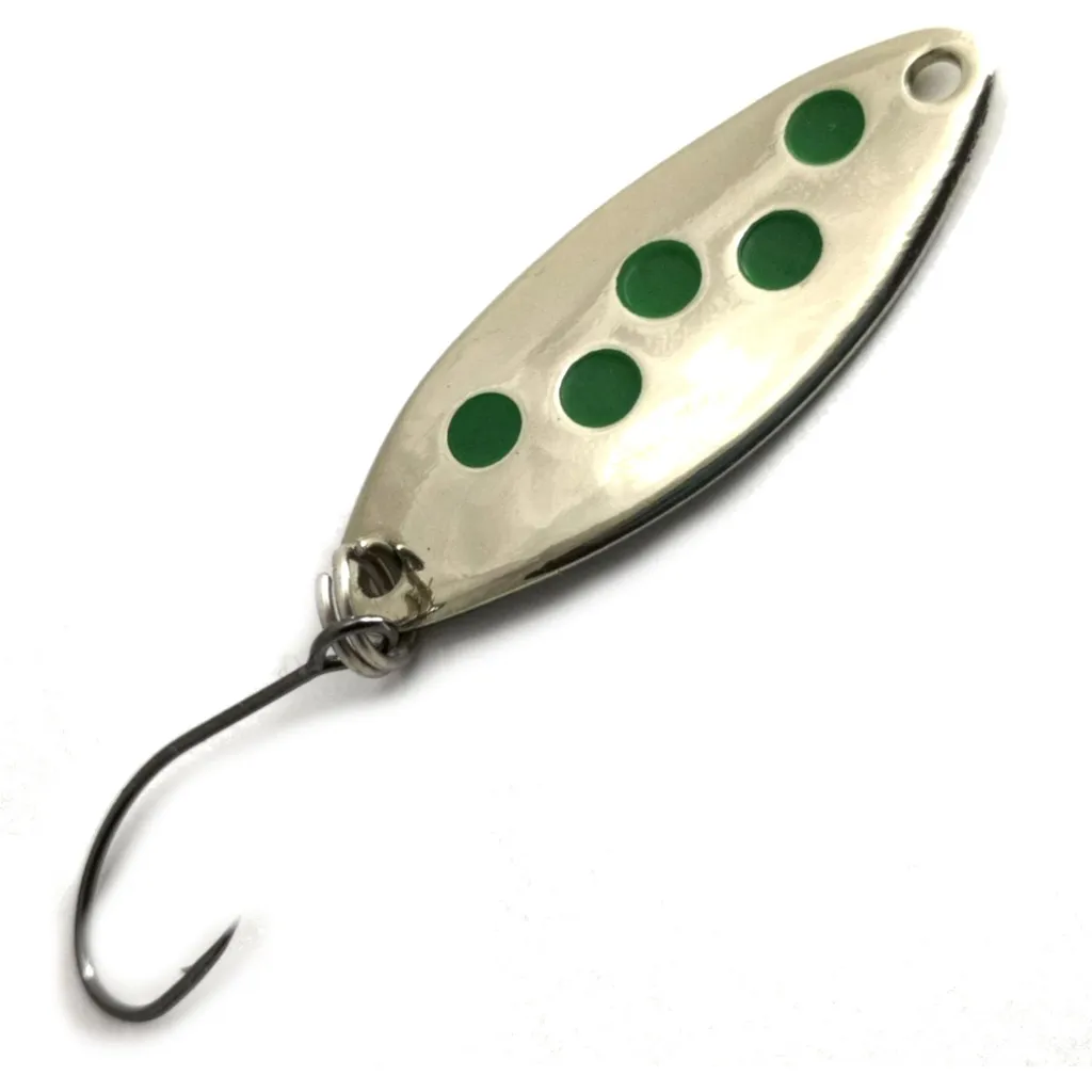 Troutwerk Spoon Blinker 70266 3.3cm 2.5g Silber Grün