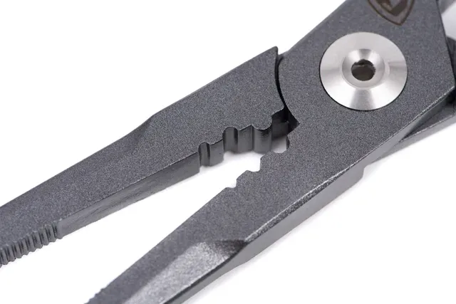 Fox Rage Belt Pliers 30cm Tungsten Carbide Side Cutters Serrated 420 Stainless Steel