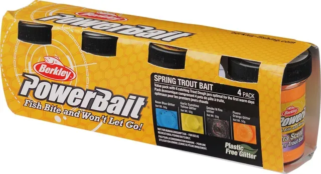 Berkley PowerBait Forellenteig 4x50g Sommer