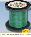 WFT Round Dynamix Geflochtene Schnur 1000m 0.35mm 32kg Green