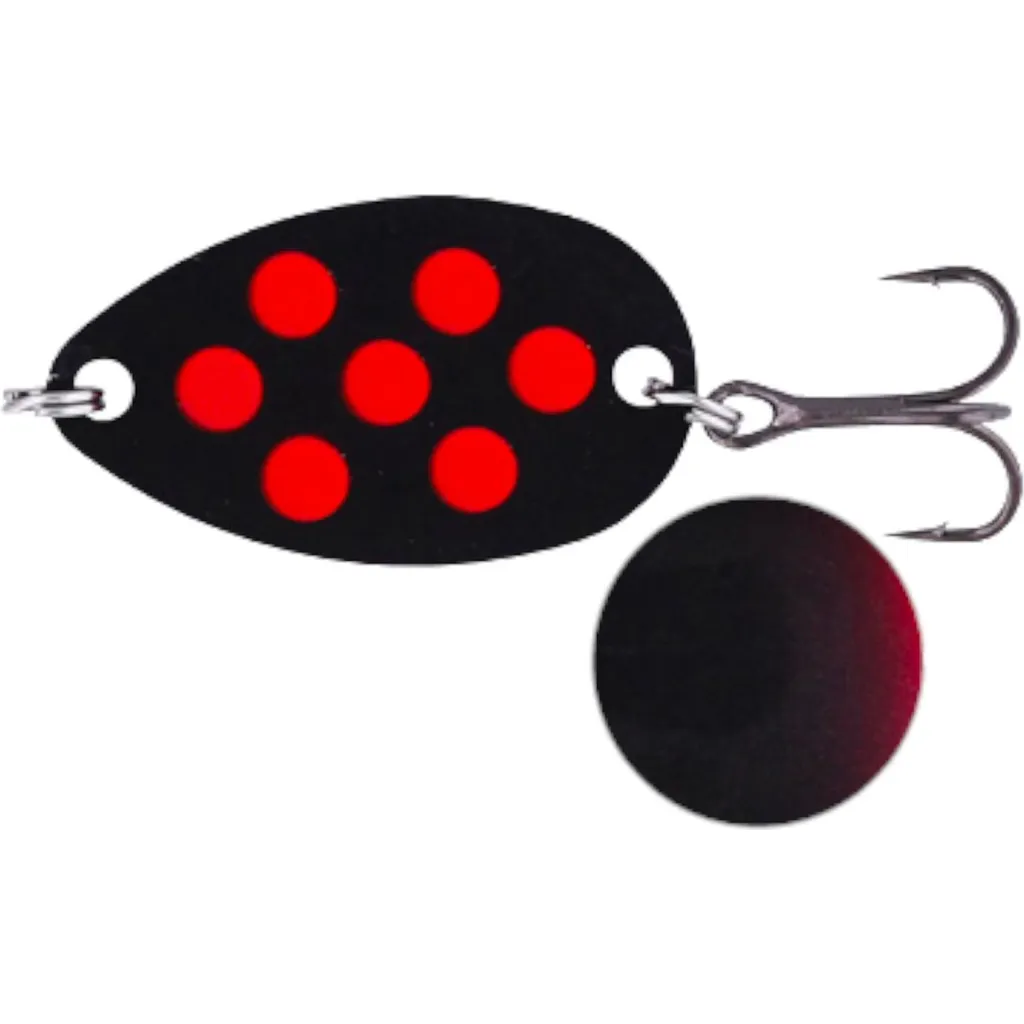 Westin Fidusen Blinker 3,2cm 2,8g Black Red Dots
