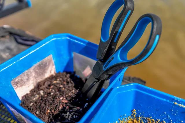 Preston Wurmschere Doppelklinge Edelstahl