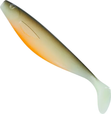 Balzer Shirasu Booster Shad Gummiköder 10cm Hot Olive