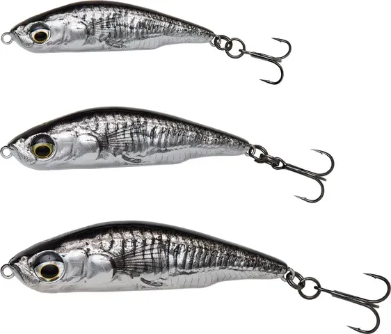 Savage Gear 3D Sticklebait Pencil 7.5cm 13g Ayu Green/Silver