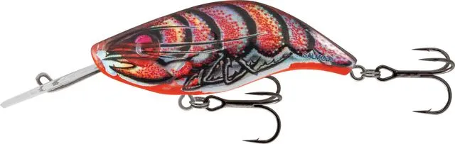 Salmo Sparky Shad Floating 4cm 1.5–3.1m 3.5g Holographic Crawdad