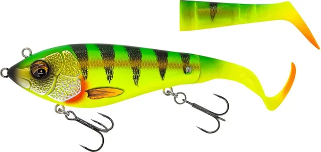 Savage Gear Deviator Tail Tail-Köder & Hybrid-Köder 16.5cm 48g 0.5–1.5m Firetiger
