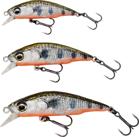 Savage Gear 3D Sticklebait Twitch 4.5cm 4g Fluorescent Orange Copper
