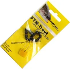 FTM New Generation Rubber Beads 5mm 16pcs Black
