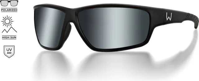 Westin W6 Sport 20 Polarisationsbrille Smoke Silver Flash Blue