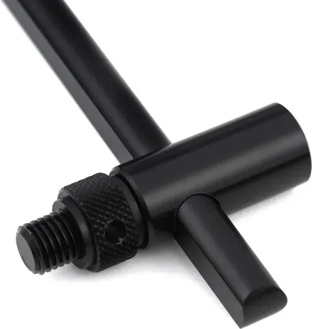 Fox Black Label Slim Adjustable 3 Rod Buzz Bar 22–25cm 12mm Aluminium